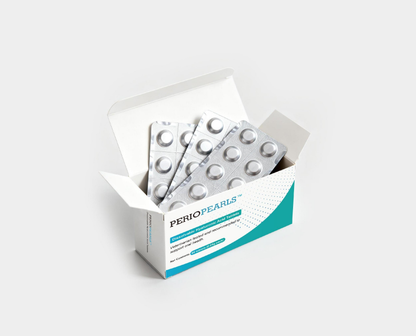 PerioPearls: Dissolvable Dental Tablets — Easy Daily Oral Care (60 Days)